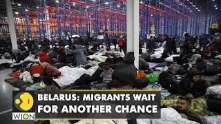 Migrants camped in Belarus warehouse still hope of a future in European Union | Latest English News
