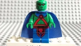 LEGO DC Comics Super Heroes Martian Manhunter Minifigure Review