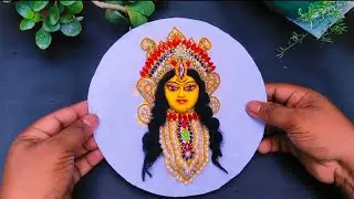 DIY How to make Mukut | God Crown making |Mukut banane ka aasan tarika