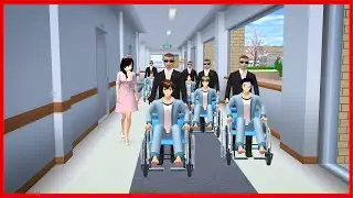 Black clothes man became a good guy || SAKURA School Simulator