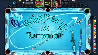 Slippery ICE Tournament Beautiful Ring and Cue. RDS 8 Ball Pool YT