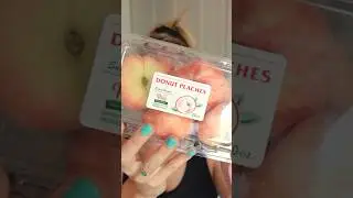 What are donut peaches? #foodie #foodshorts #fruit