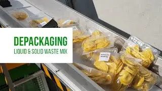 Depacker for solid and liquid food | Tecnofer