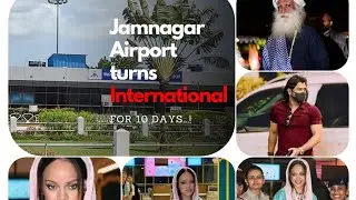 📸💥👏Jamnagar Airport Director as the airport handles five times traffic than usual👏🤩💥🎊
