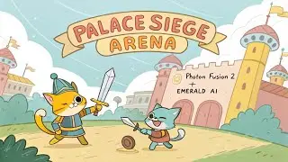 Palace Siege Arena &ndash; Unity Multiplayer (Photon Fusion 2 & Emerald AI) Gameplay Showcase