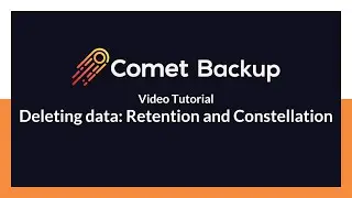 Saving storage space: How to delete backed up data with Comet