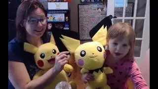 Pok&eacute;mon Build a Bear Review - Pichu - Pineco & Family
