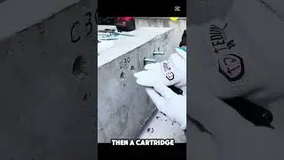 How These Metal Rods Are Installed on Dangerous Mountains