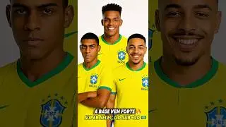 A base vem forte&rsquo;! 🔥🇧🇷🔰 #selecaobrasileira #sub20 #endrick #est&ecirc;v&atilde;o #guinegao #vitorroque #cbf