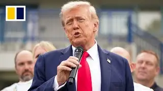 Trump visits police, troops in Washington amid crime crackdown