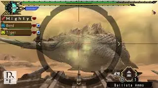 RUMBLE IN THE DESERT!! JHEN MOHRAN HIGH RANK QUEST!! - Monster Hunter Portable 3rd HD