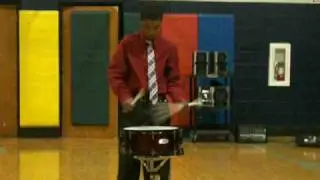 Donshon Jr. plays the drums.