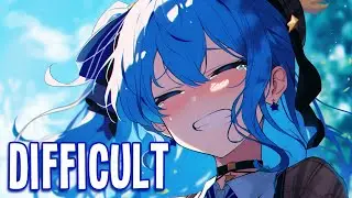 Nightcore - difficult | Joya Marleen [Sped Up]