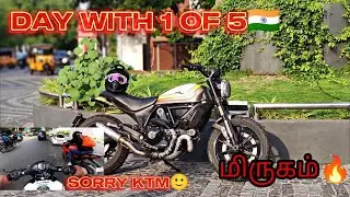 DUCATI ku Coimbatore la Spare Kedaikuma🤔|TAMIL|MOTOVLOG|DUCATI SCRAMBLER|