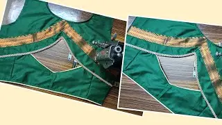 দারুন একটা BLOUSE BACK NECK DESIGN।। CUTTING STITCHING।। আসা করি তোমাদের সকলের ভালো লাগবে।।