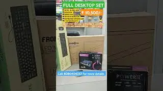 PC BUILT @ JUST ₹ 10,500/- # COMPUTER SHOP # PUNE # JIOTECH COMPUTERS #DESKTOP SET