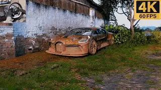 Rebuilding Bugatti Divo 2019 | Forza Horizon 5 | ThurstMaster T-GT II Wheel gameplay