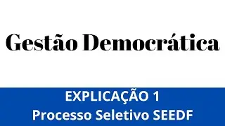 Democratic Management 1