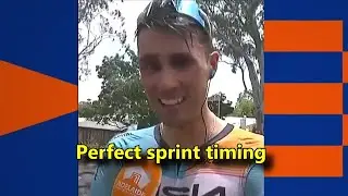 Ethan Vernon wins Stage 4 | Interview at the finish |  Tour Down Under 2026