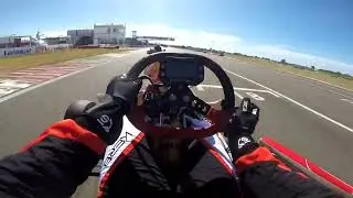 Alessio Martorana kart circuito corto triscina prove libere 2025