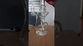 Clear Glass Recycler Cheap Dab Rigs-Hasmoke Online Headshop