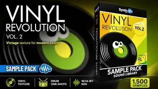 VINYL REVOLUTION V2 ♫ 1500 drum loops ► SAMPLES PACK