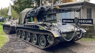 M578 light recovery vehicle towing     #history #museum  #tanks #worldoftanks #usarmy