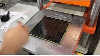 Silicone transfer label process