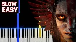 Dream As One &ndash; Miley Cyrus (from &lsquo;Avatar: Fire and Ash&rsquo;) | SLOW EASY Piano Tutorial + Sheet Link 🎵