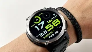 SMARTWATCH MURAH ADA MUSIC PLAYER 4GB, LAYAR BESAR BATERE BESAR - C22 Unbox Review