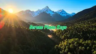 Velvet piano melodies soft serene piano keys for deep sleep