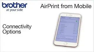 AirPrint Mobile Printing on your Brother printer