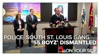 South St. Louis gang '55 Boyz' dismantled, authorities announce
