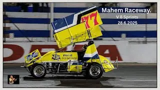 Mahem raceway. V8 Sprints. 28.6.2025#2.1 modified class, racing, v8 racing#1660