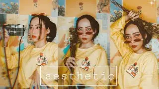 TUTORIAL EDIT FOTO AESTHETIC BLING YELLOW 🦋 // PICSART ( IOS / ANDROID ) PART 2 @CCOKTA