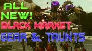 ALL NEW BLACK MARKET GEAR and TAUNTS! (SEPTEMBER CONTRABAND) Black Ops 3!