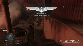 How to CLIMB OUT Escape Destroy Injector Pipe Destroy Furnace Sniper Elite 5 Mission 4 War Factory W