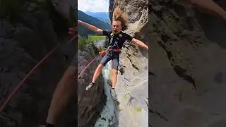What do you need to know? #canyonswing #switzerland #grindelwald