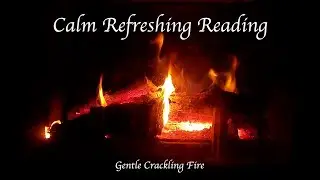 Relax // Fall Asleep // Be Refreshed by Psalms // Soft Crackling Fire