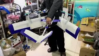 Folding Wing Vertical Takeoff Fixed Wing #3DPrinting #UAV #Vertical Takeoff Fixed Wing