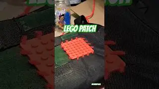 Recycling Medical Bag with Lego Patch #lego #stopmotion #afol #neowulf420