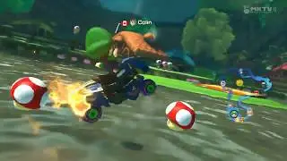 Mario Kart 8  EPIC Shock Dodge  200CC
