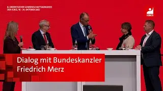 Dialog mit Friedrich Merz, Michael Vassiliadis & Betriebsratsvorsitzenden #igbce25 #bundeskanzler