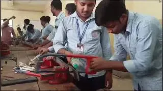 Fitter Practical ...various types of cutting operation by hacksawing #tehatta_govt_iti #tgiti