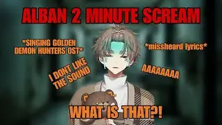 Scared Cat Alban playing Horor Test WARNING! CONTAINS SCREAM AND JUMP SCARE | 【NIJISANJI EN】