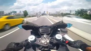Rasa Macam Laju tapi.. | Hyosung GT650R | Naza Blade 650
