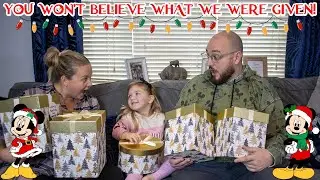 You won't believe what we were given! - Disney Early Christmas Gift Unboxing 🎄