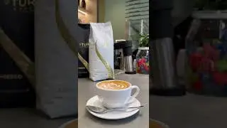Latte Art bei Turm Kaffee #turmkaffee #coffee