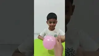 Magic Balloon Stand Experiment #funactivities ##funlearningforkids #creativity #kidsactivities