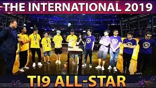 TI9 ALL STAR MATCH ALL RANDOM DEATHMATCH - THE INTERNATIONAL 2019 TI9 DOTA 2